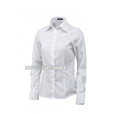 blouse 100% katoen slim fit white