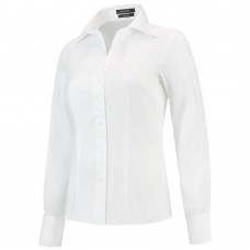 blouse slim fit white