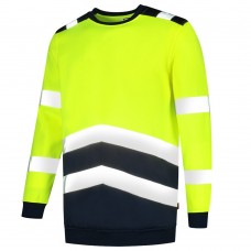 SWEATER HIGH VIS BICOLOR YELLOWINK L